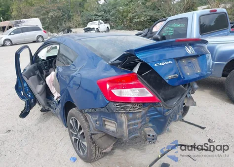 2013 Honda Civic Ex z USA, uszkodzony, nr VIN 2HGFG3B86DH500905